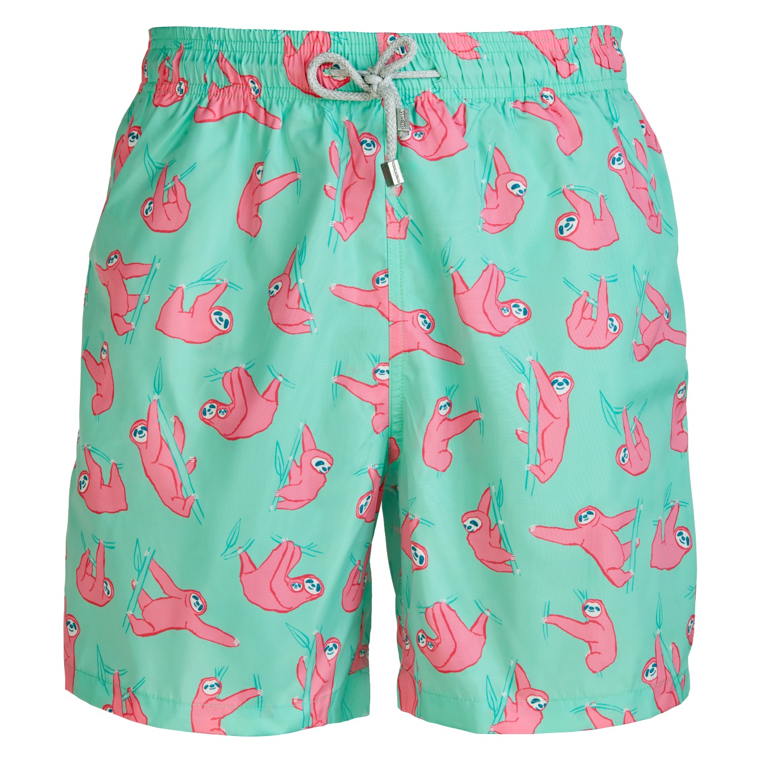 Sloth Swim Shorts Robert Son Beachwear Ltd Wolf Badger