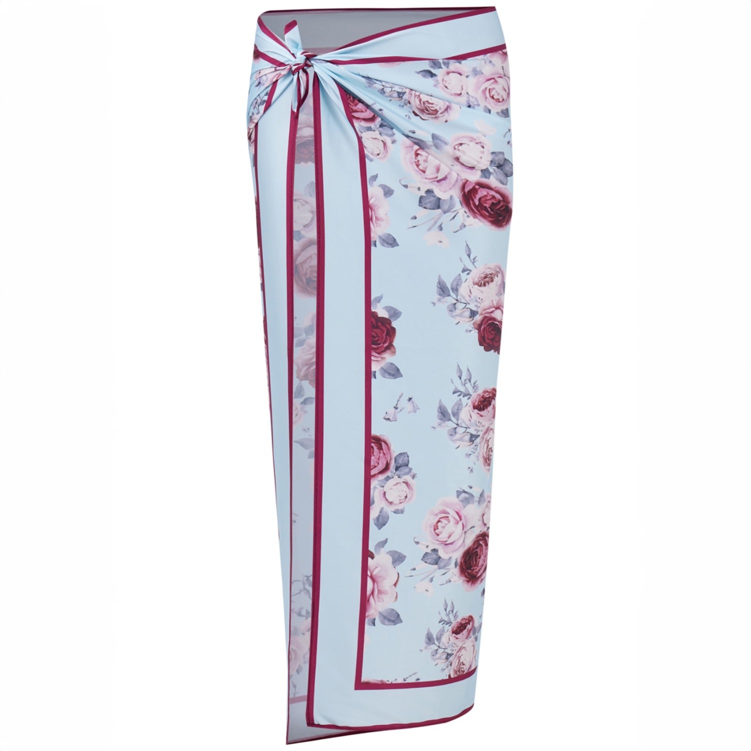 Peraluna Women's Rosemary Satin Sarong / Scarf