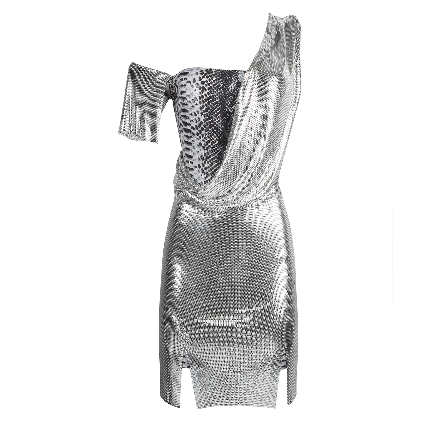 Paloma Lira Women's Metal Dress In Metallic