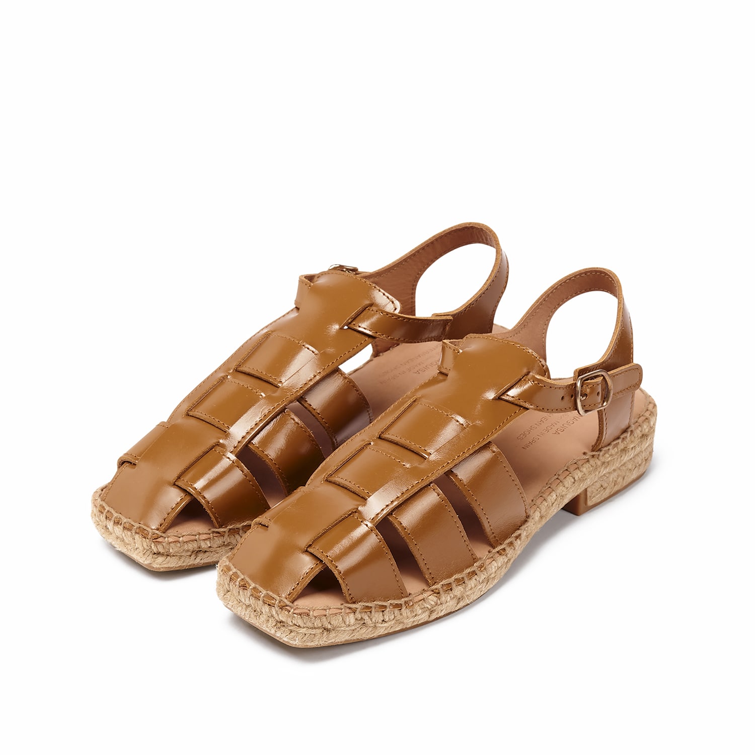 Naguisa Women's Brown  Espadrilles - Sativa Camel In Brown