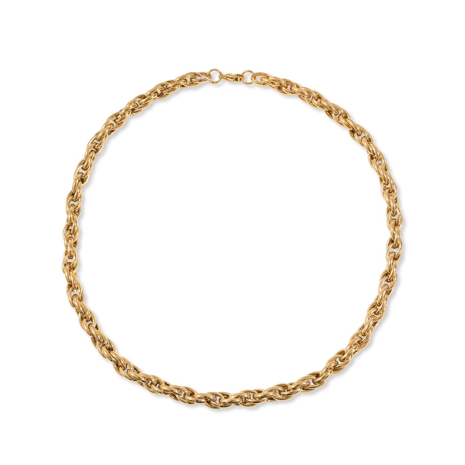 A Weathered Penny Women's Gold Knot Necklace In Gold