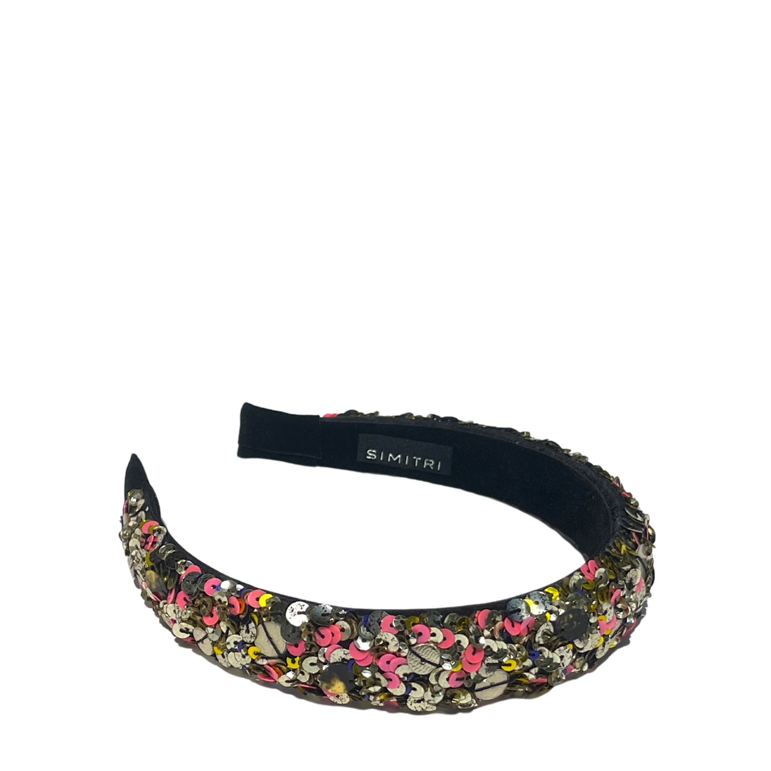 Women's Gold / Pink Starry Night Headband | Simitri