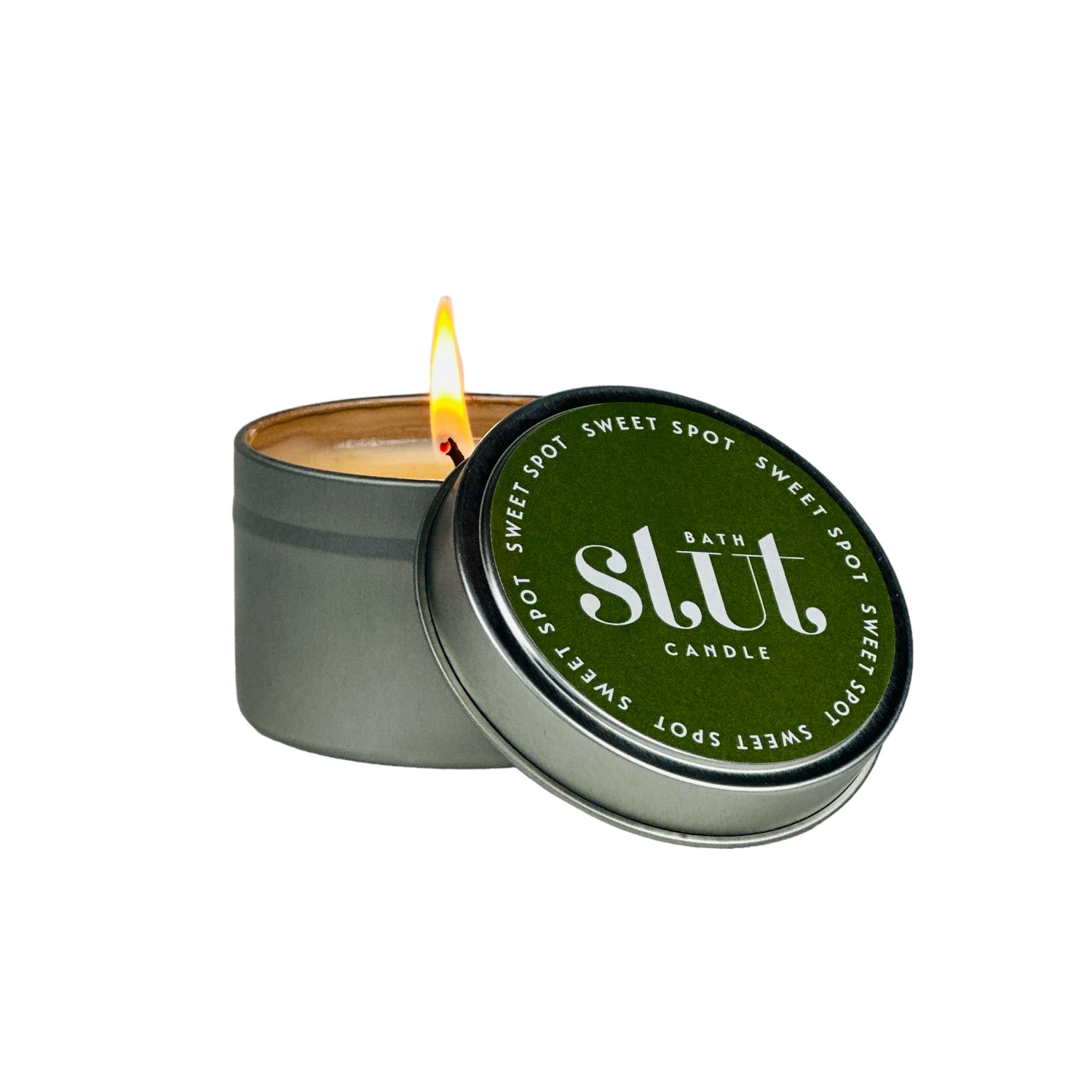 Green Sweet Spot Soy Wax Candle - Freesia Tuberose Gardenia One Size Bath Slut