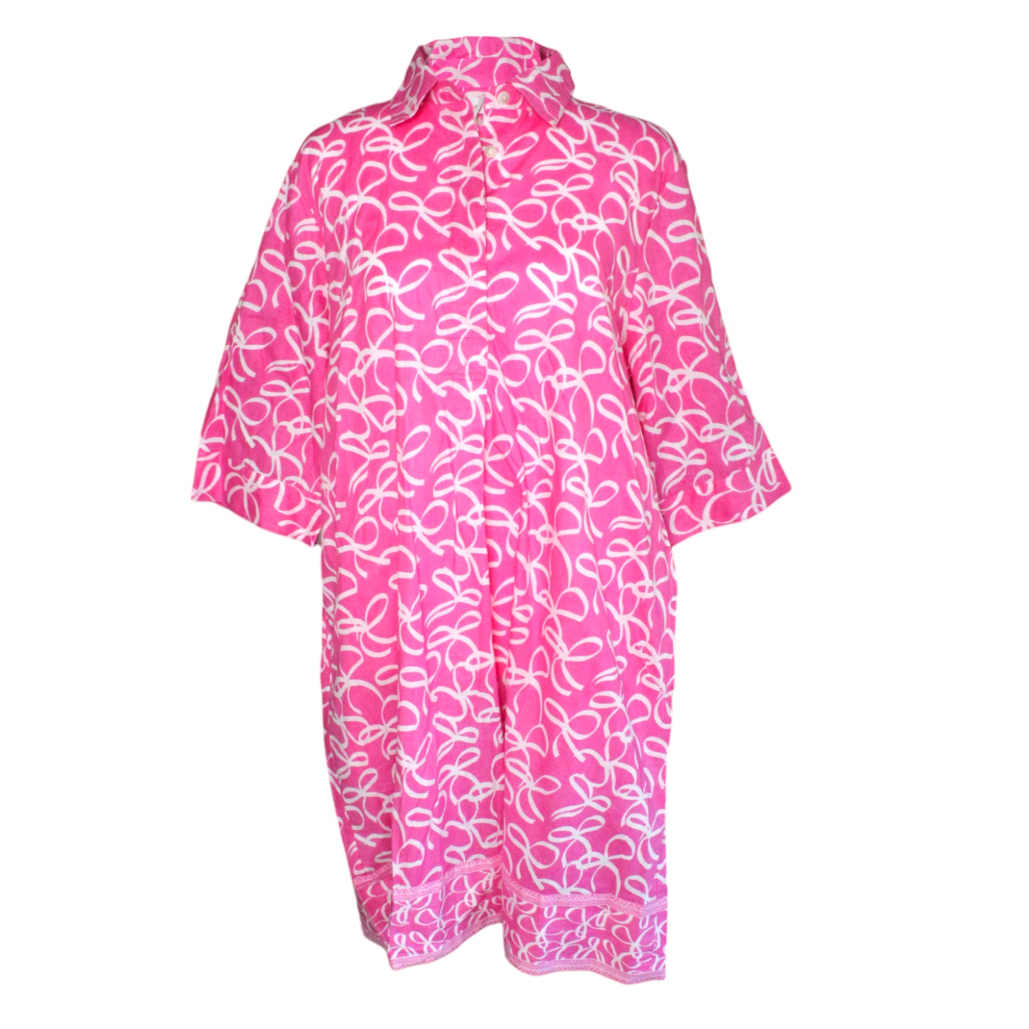 Women&rsquo;s Delray Dress - Ribbons - Pink | Extra Small | Mary Marshmallow