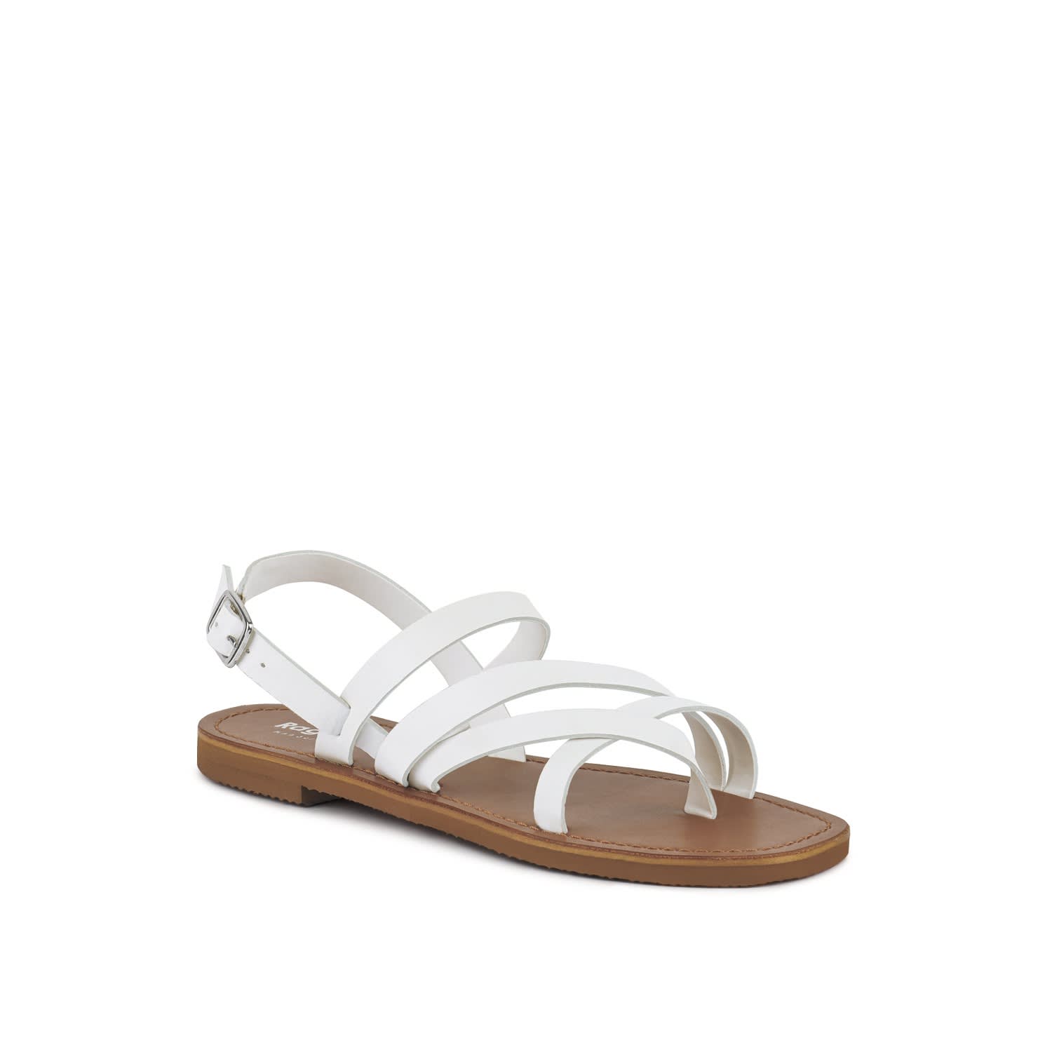 Women's white shop strappy sandals