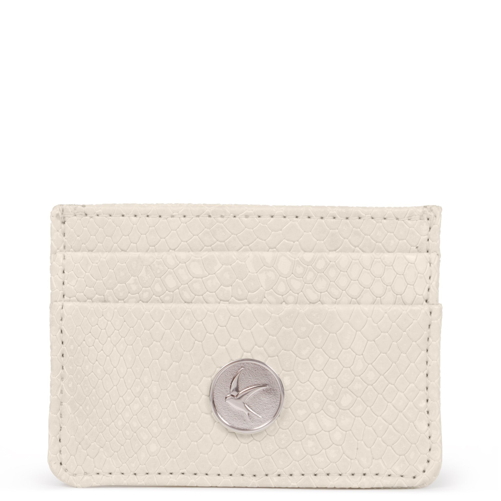 Women’s White Mia Card Case - Cream Svala