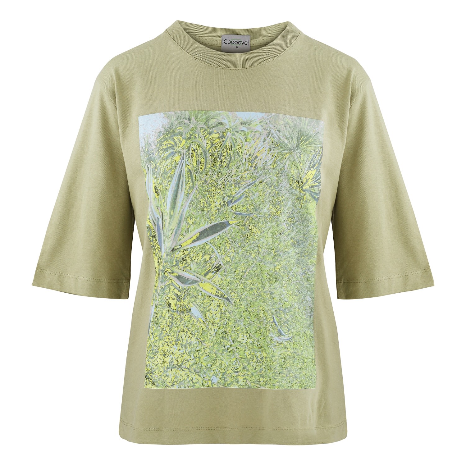 Women’s Green Tranquillity T-Shirt In Sage Medium Cocoove