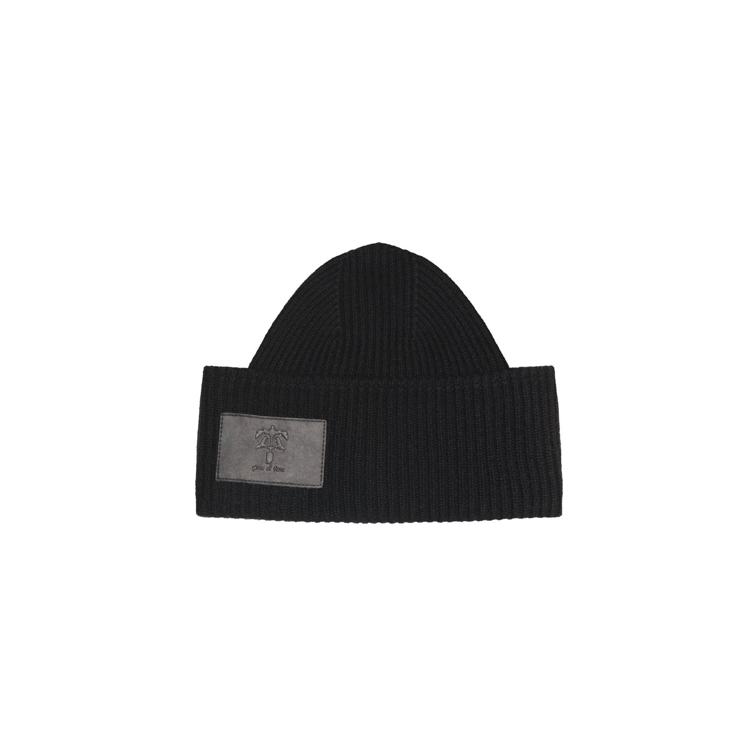 Place Of Elms Men's Black Nero Perugia Beanie Hat In Black