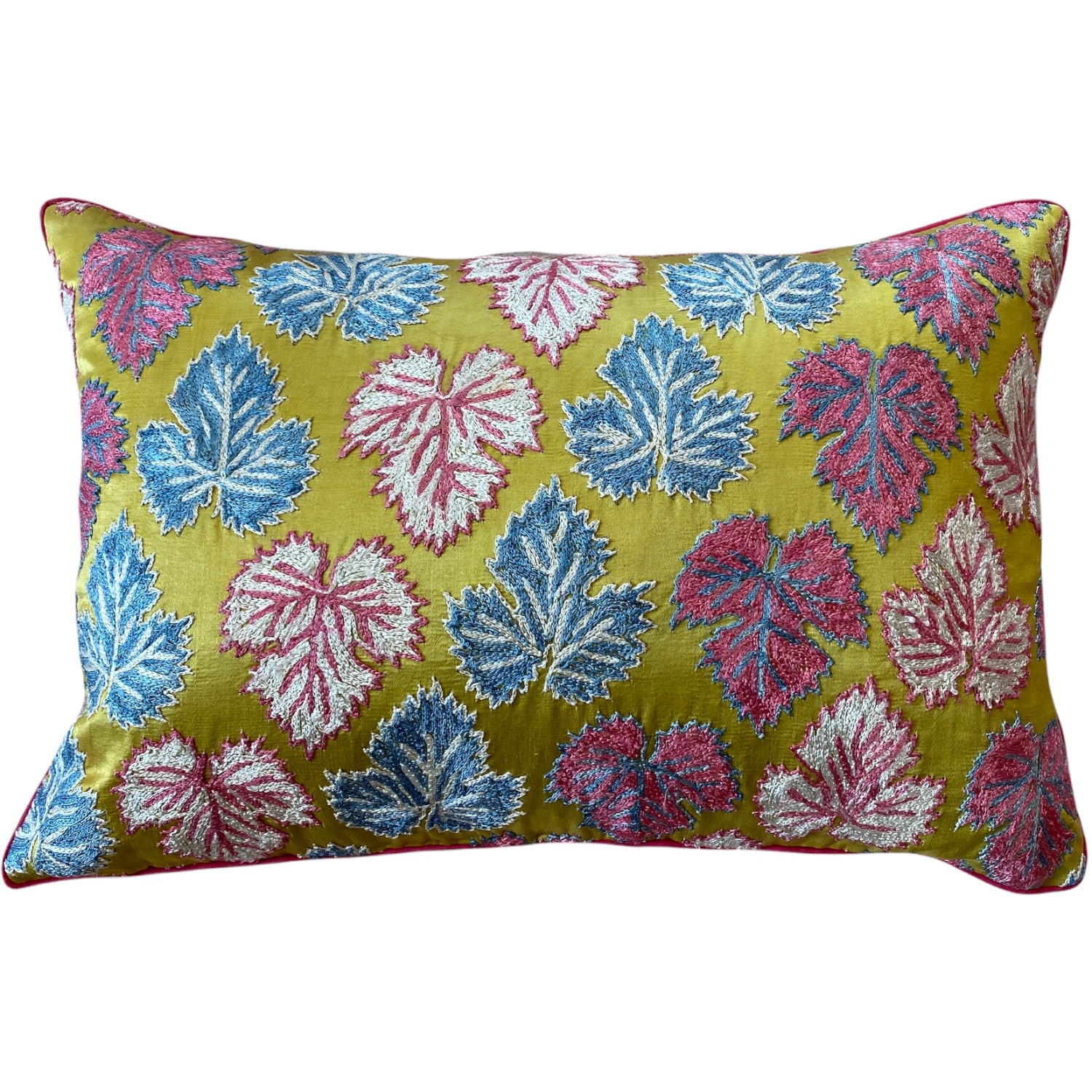 Leaf Design Suzani Cushion Punica