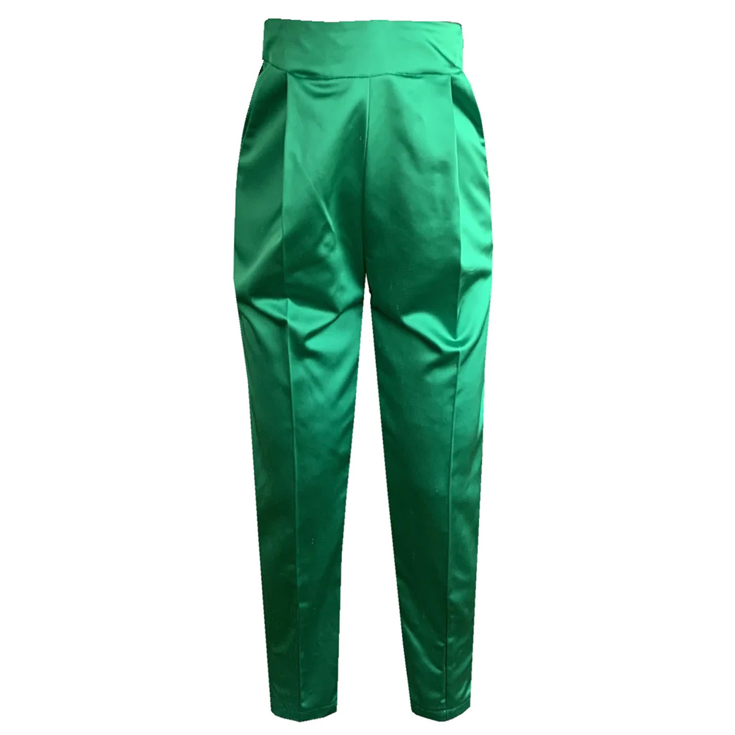 Women’s Hera - High Waisted Green Trousers Medium Jacarand