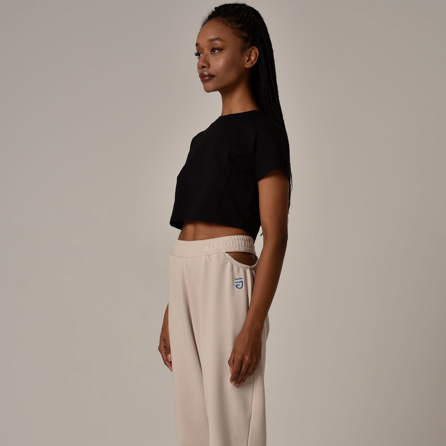 Serene Rib Relaxed Pant - Losano