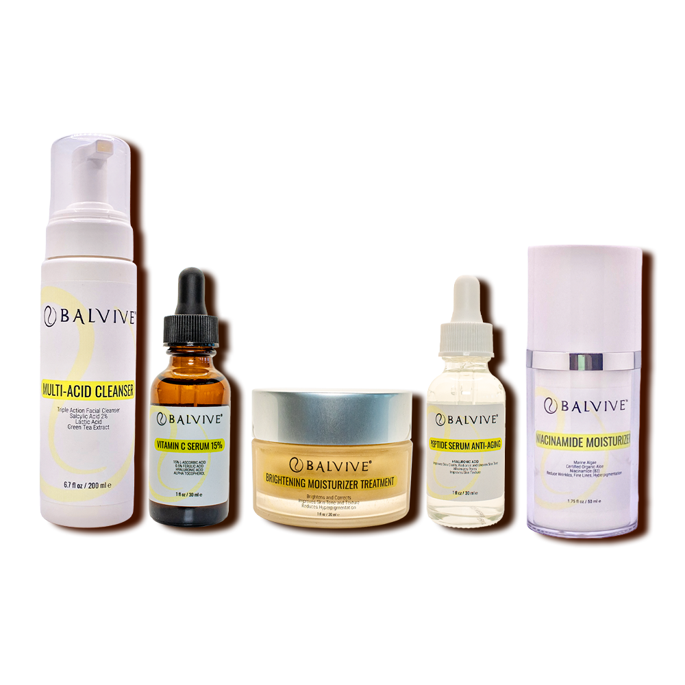 Balvive Skincare Journey Bundle Am/pm Routine