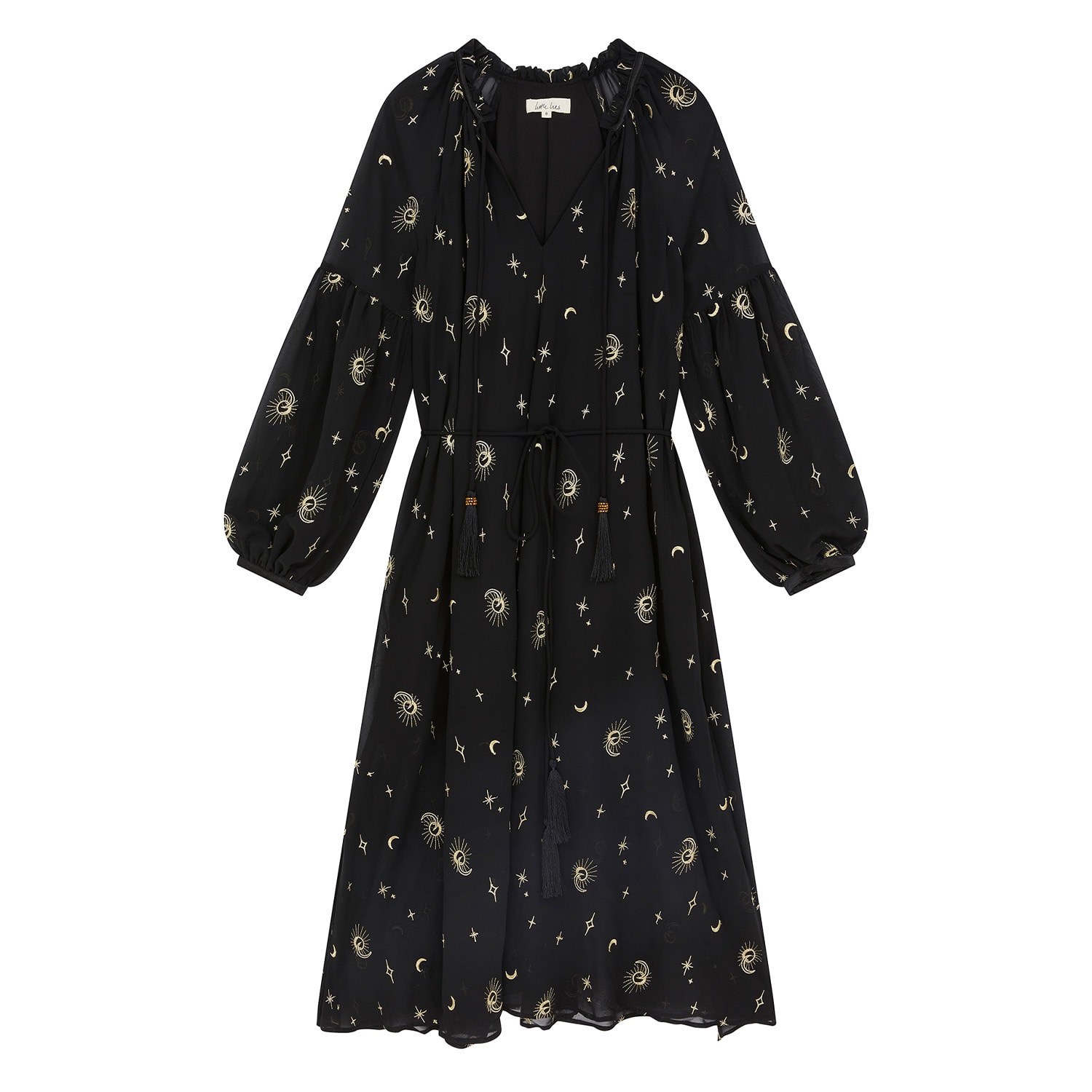 Little Lies Women's Black Aurora Celestial Dress