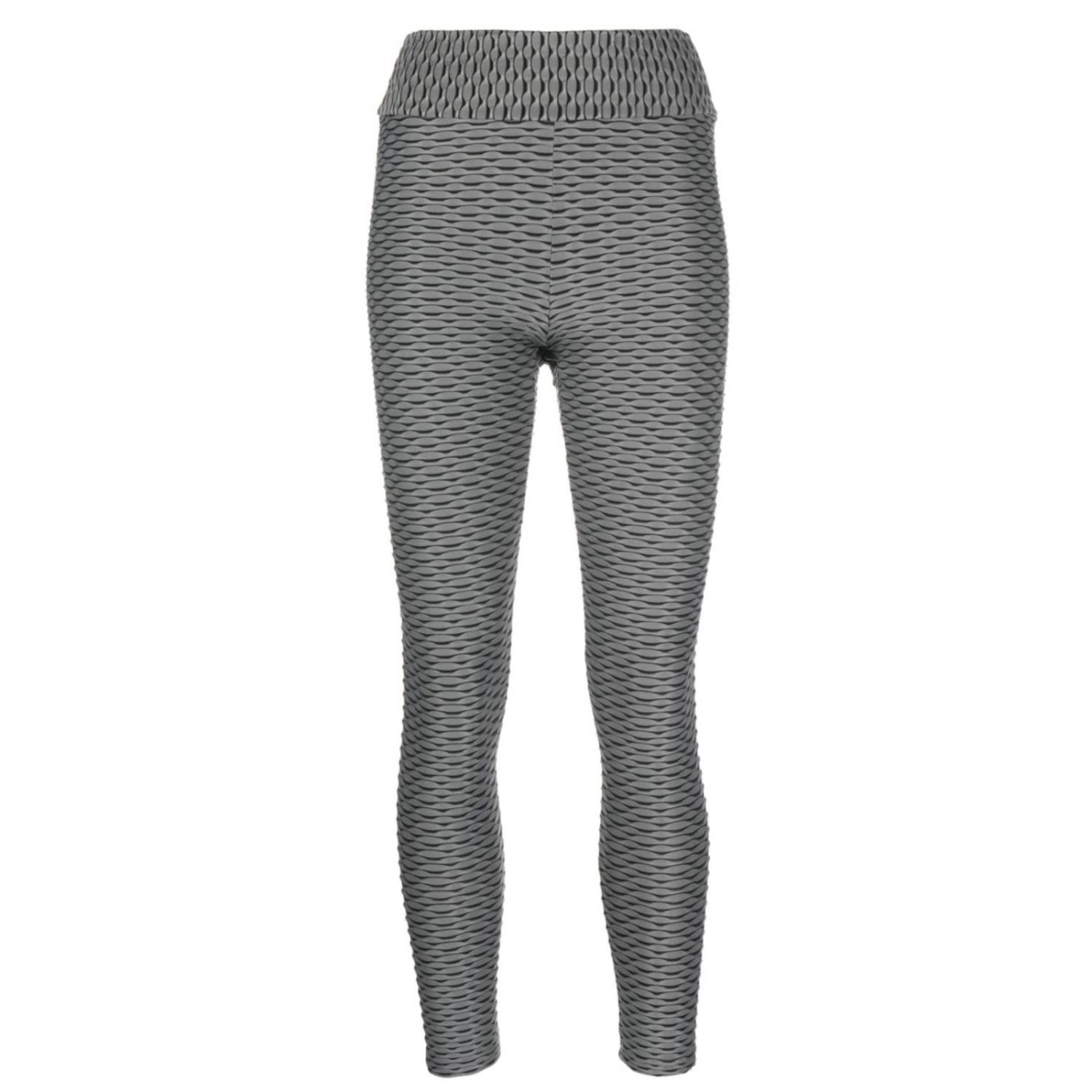 Women’s Patterned Sport Leggings Grey Extra Small Tessitura