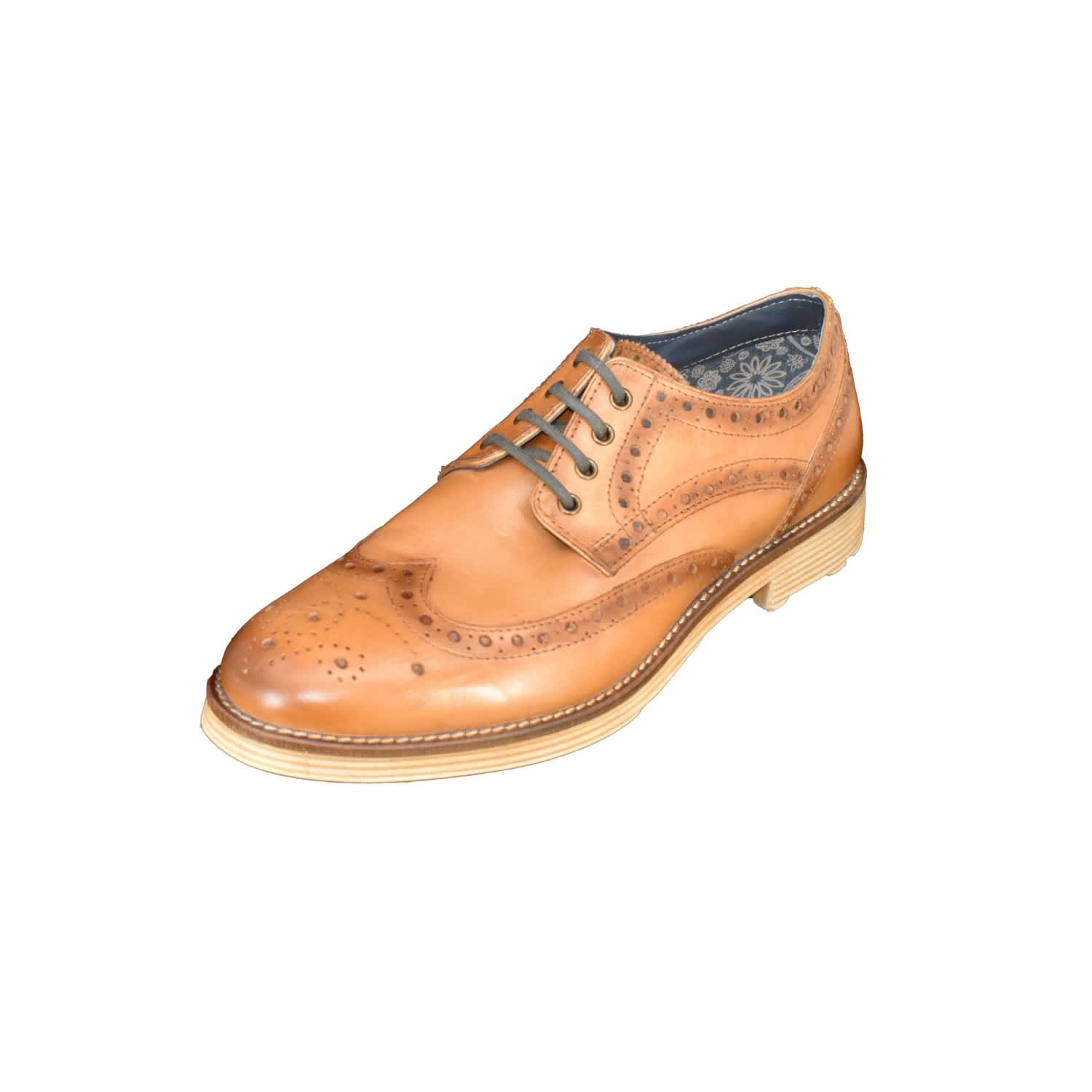 mens tan brogue shoes