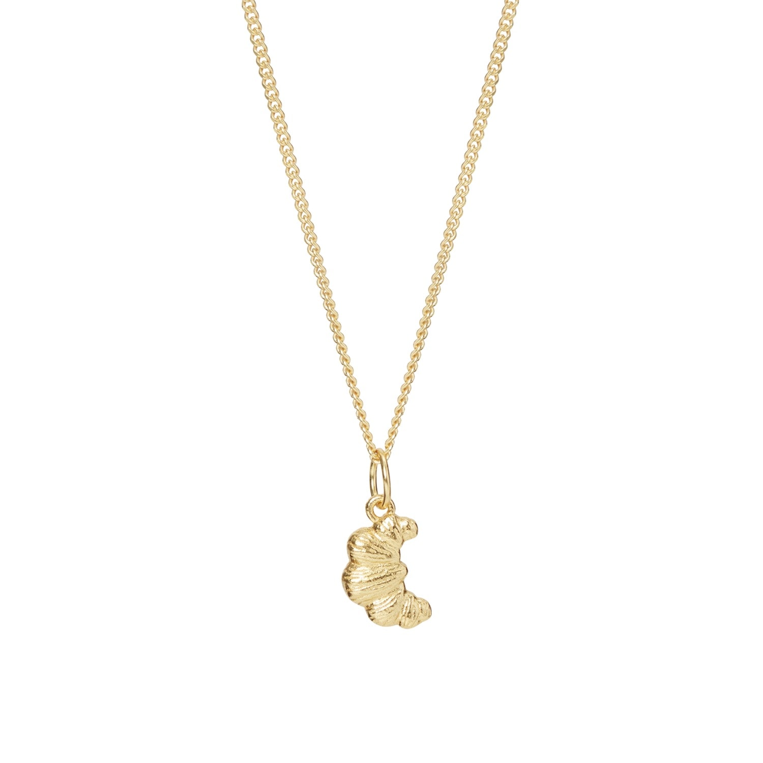Muru Women's Croissant Necklace Gold