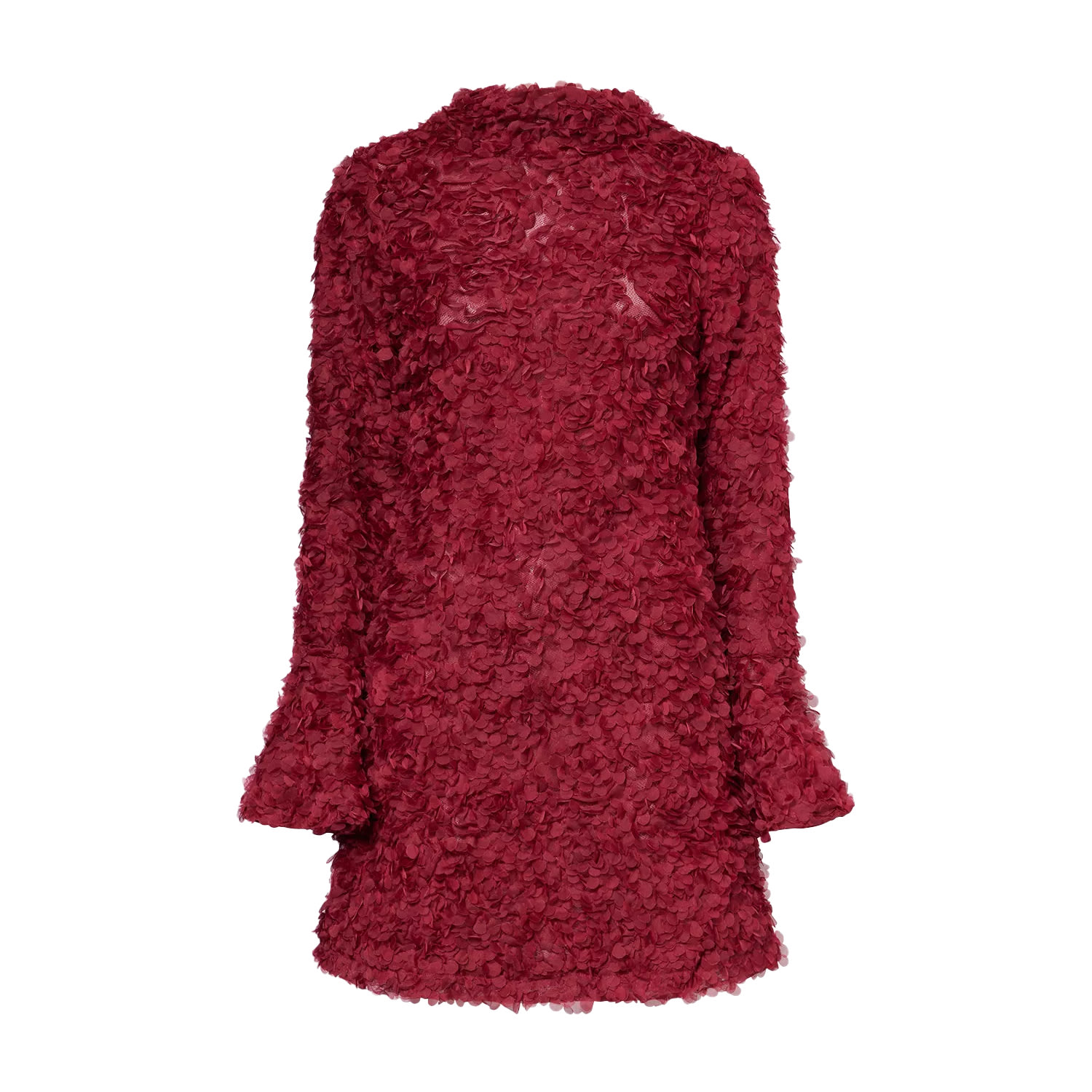 Amy Lynn Womens Burgundy Delphine Woven Mini Dress In Red