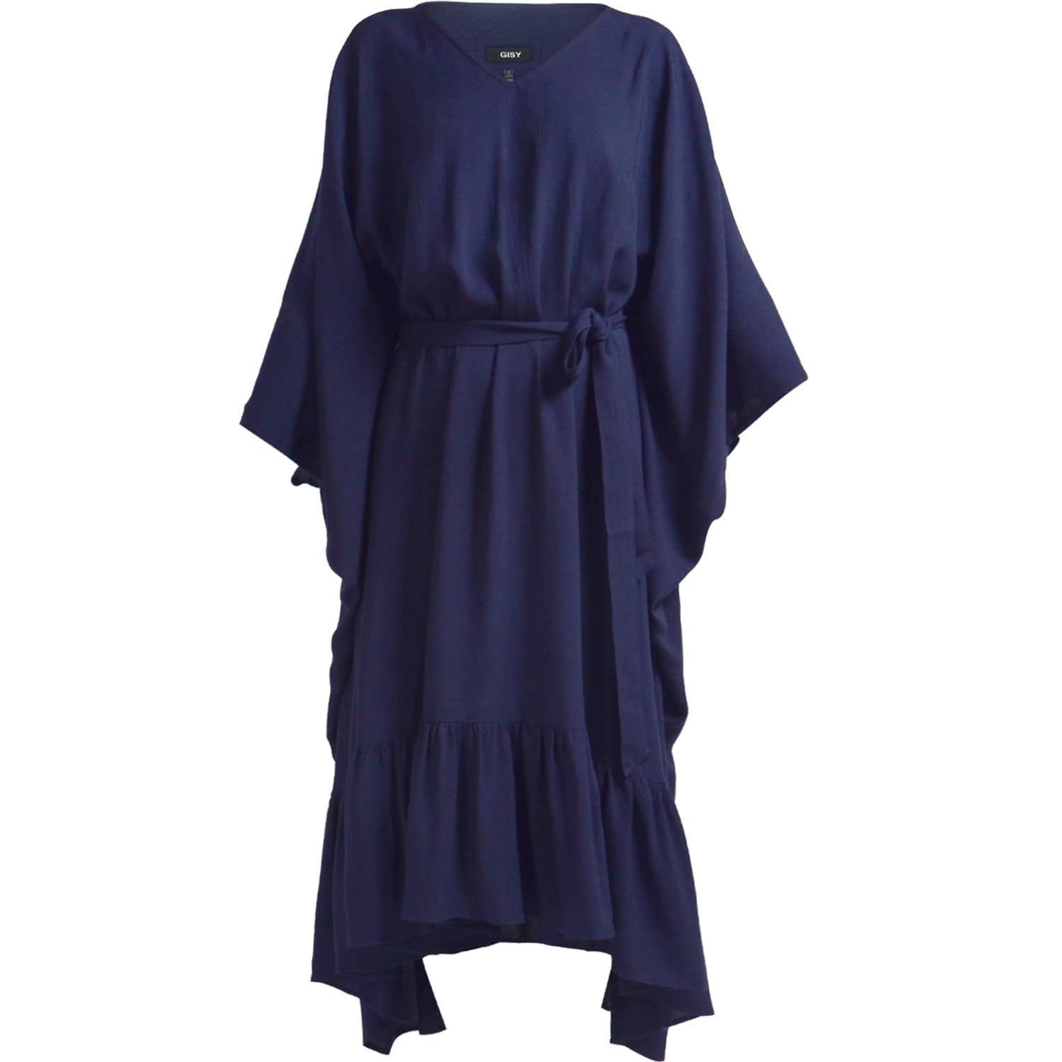 navy kaftan dress