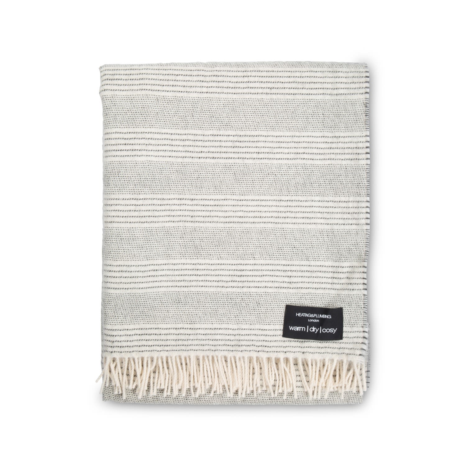 Heating & Plumbing London Wonderland - Alpaca & Merino Lambswool Blanket - Neutrals In Gray