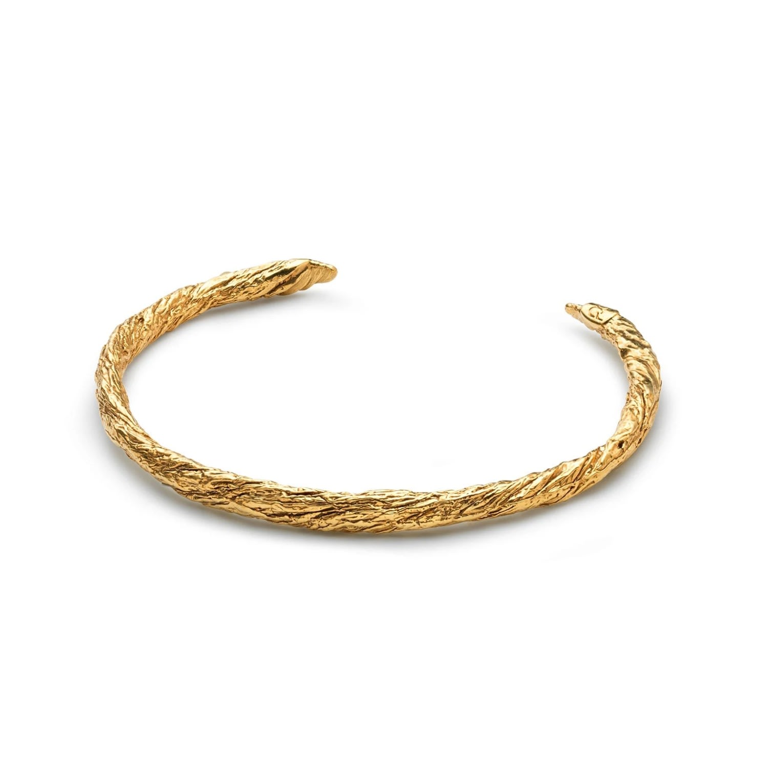 Women’s Archaic Solid Bracelet Gold Eva Remenyi