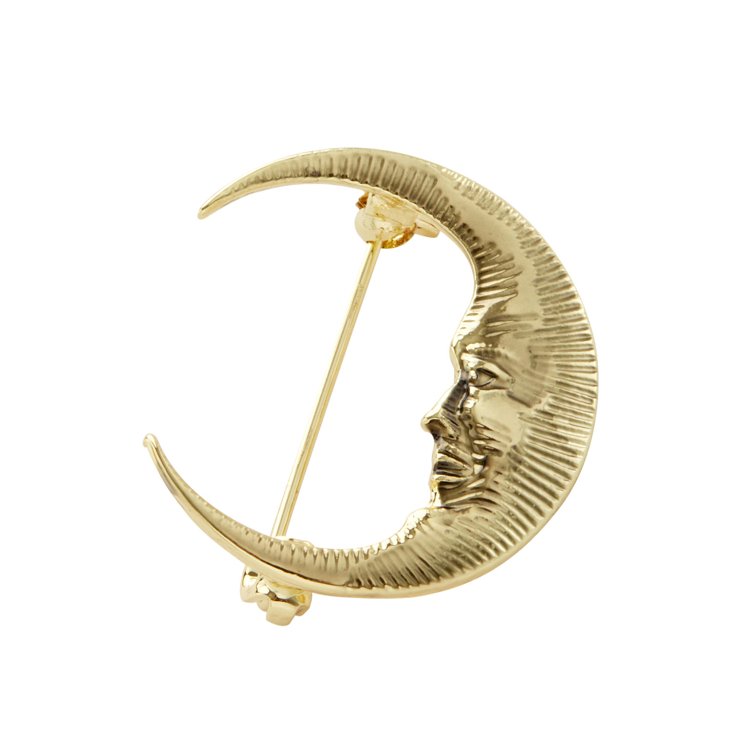 Fable Celestial Moon Brooch | Fable England | Wolf & Badger