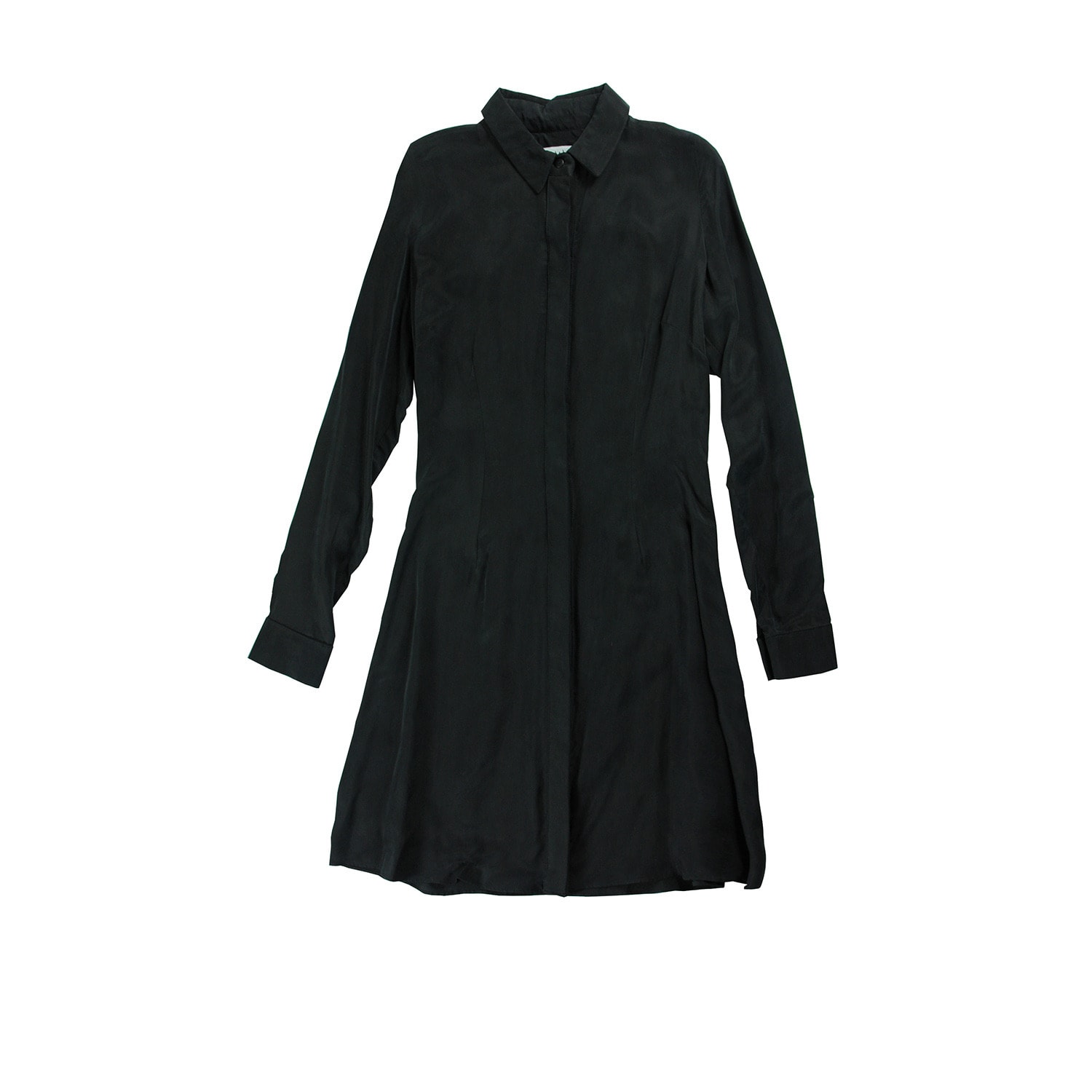 Tramp In Disguise Women's Black Mira Shirt Dress In Black