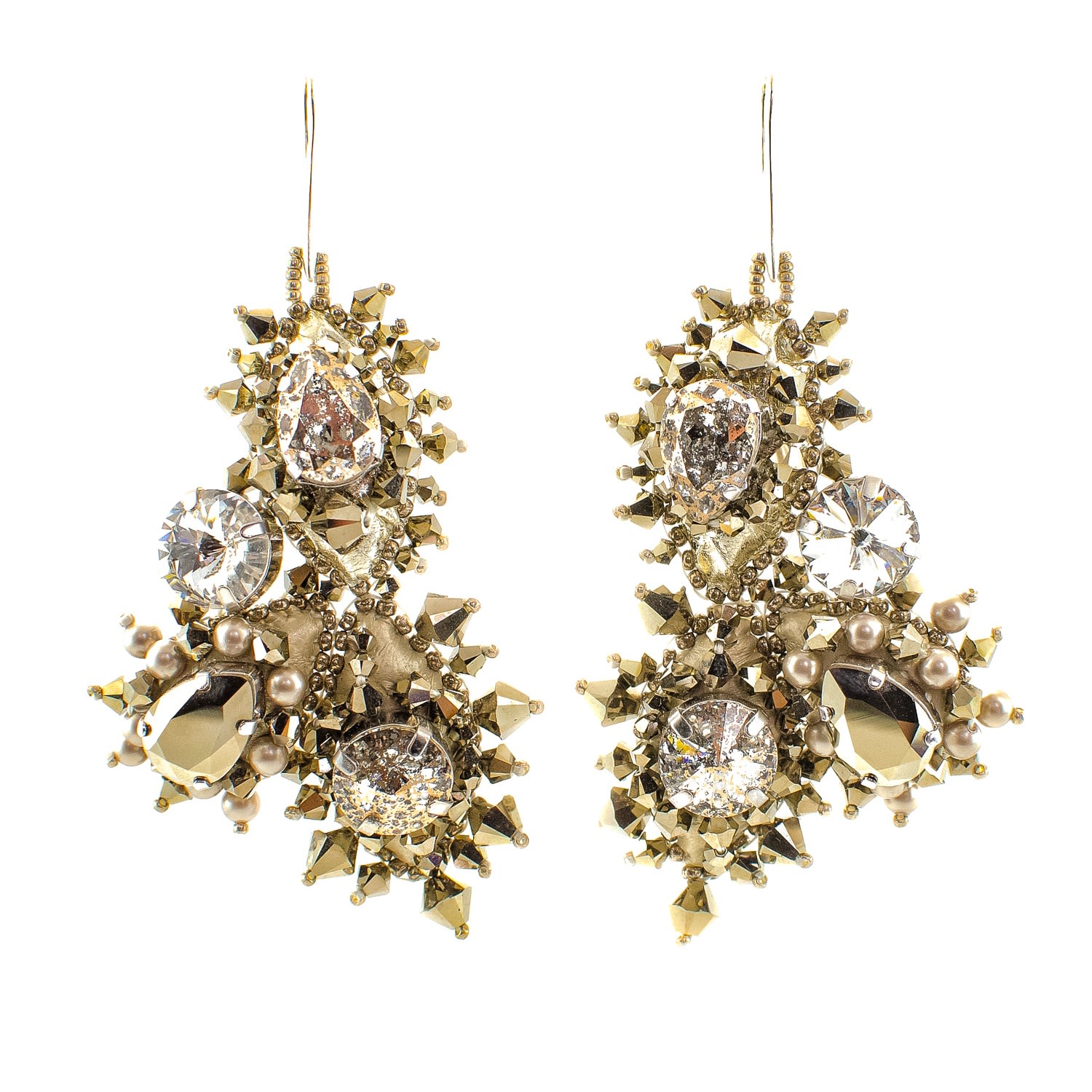 Women’s Neutrals Louise Statement Earring Eleve Jewels