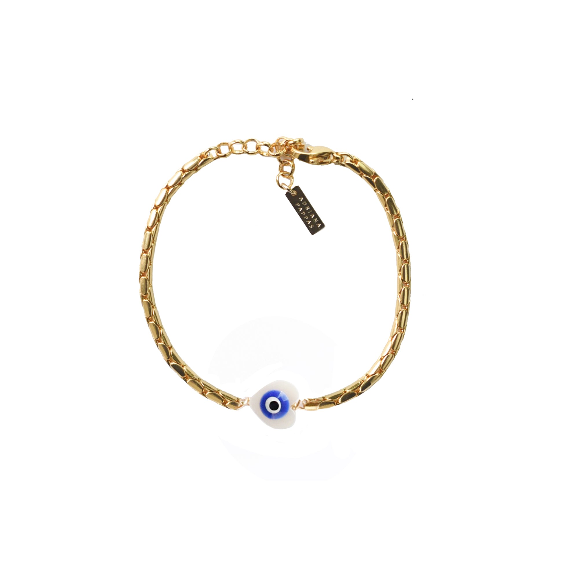 Women’s Gold Eye Love You Bracelet Adriana Pappas Designs