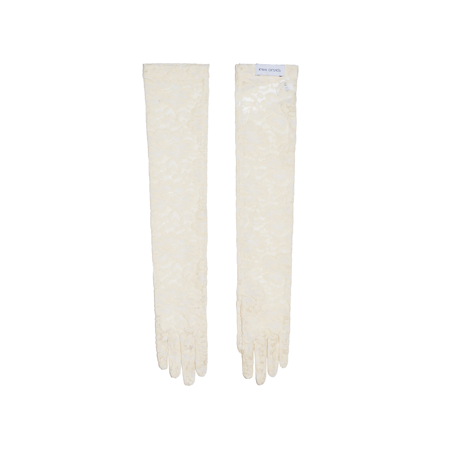 Women's White Brody Gloves | Xs/S | Ioana Ciolacu