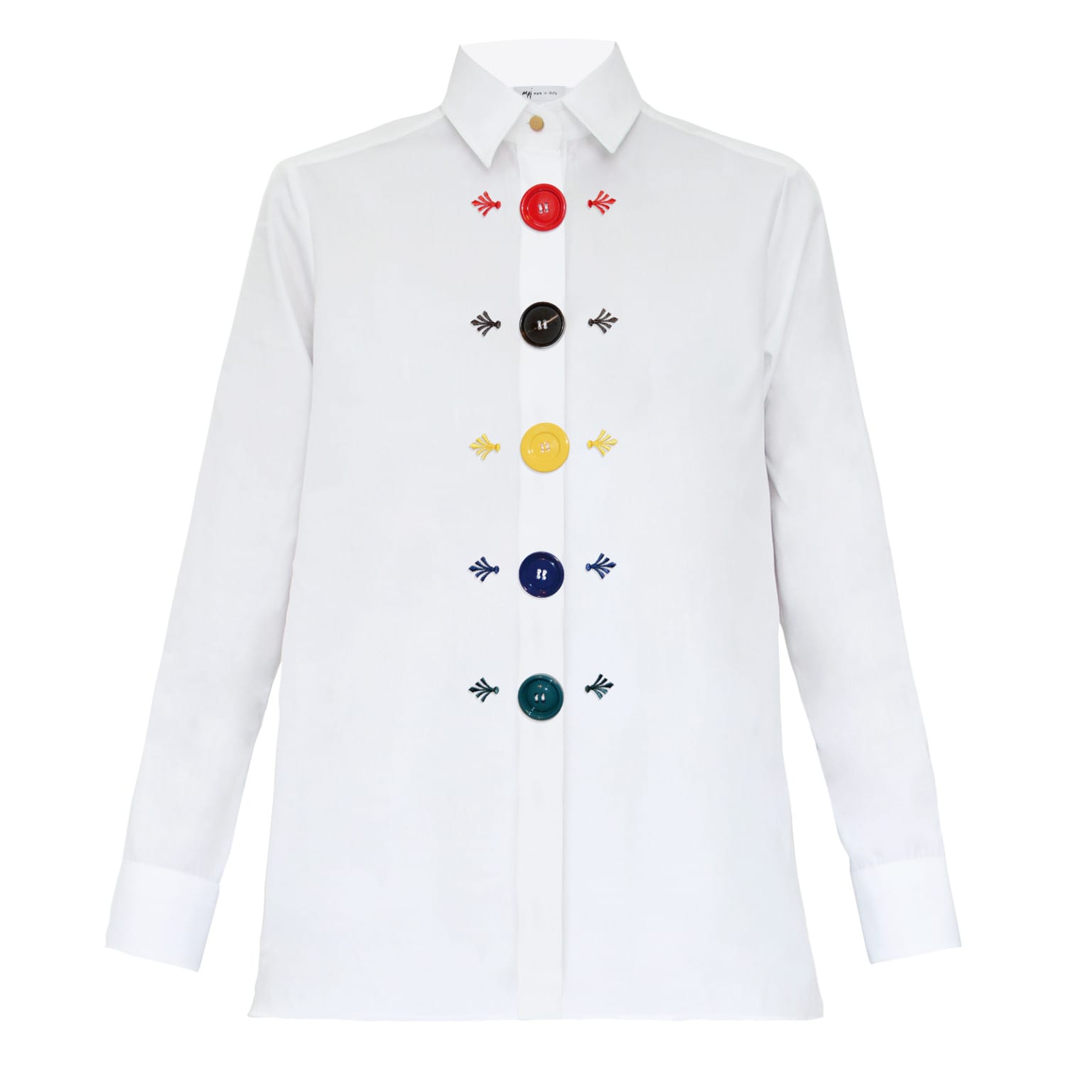 big button shirt