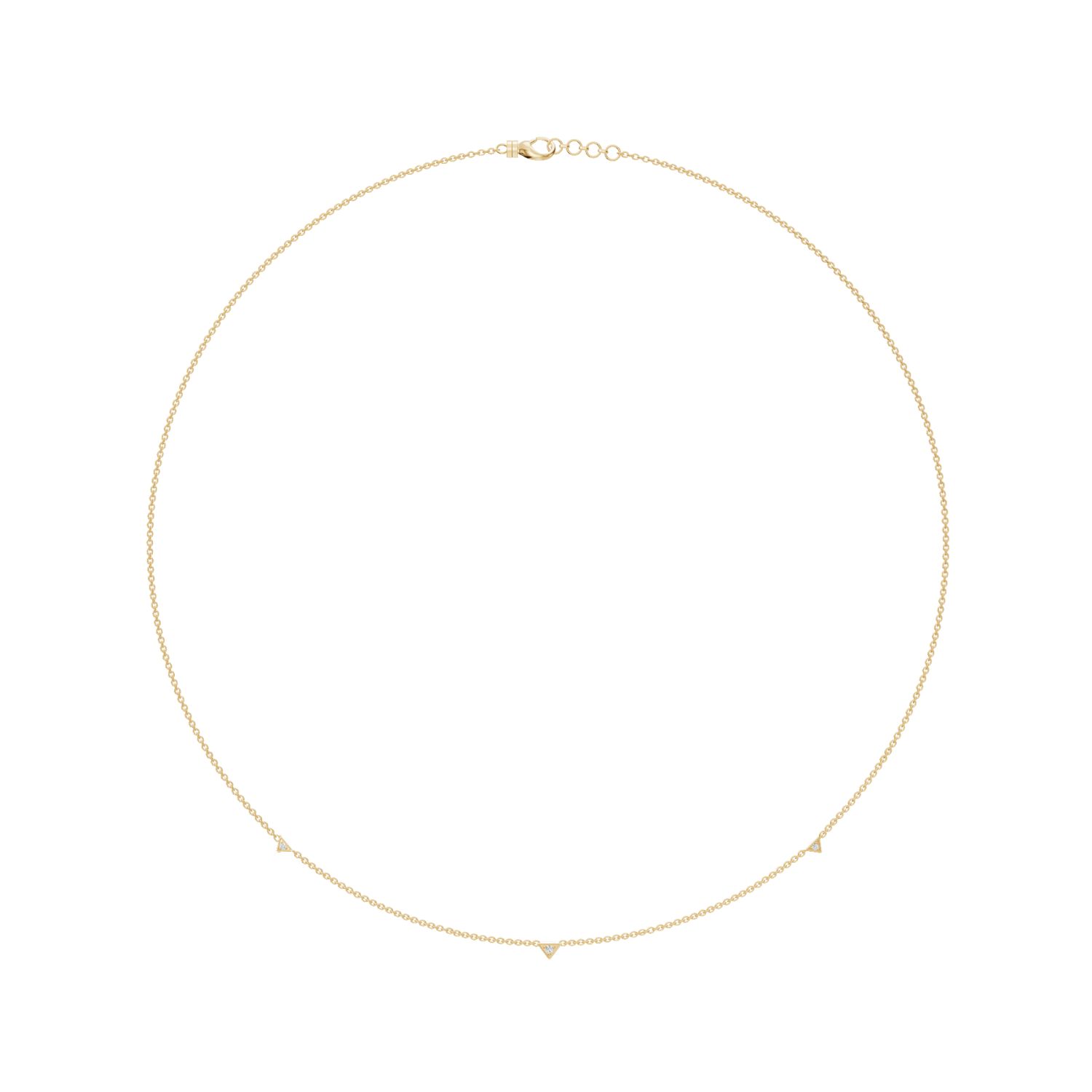 Aya Fine Jewelry Women's White / Yellow / Rose Gold Fourteen Kt Diamond Layering Necklace