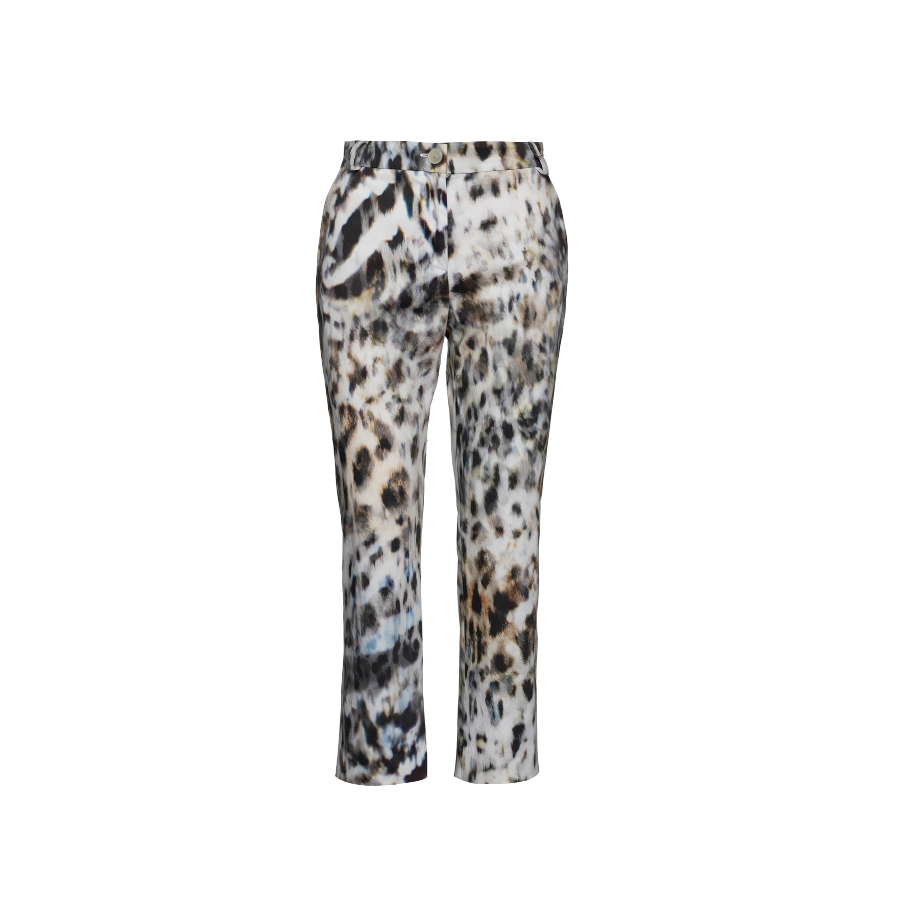 Women’s Animal Print Fitted Pants Large Conquista