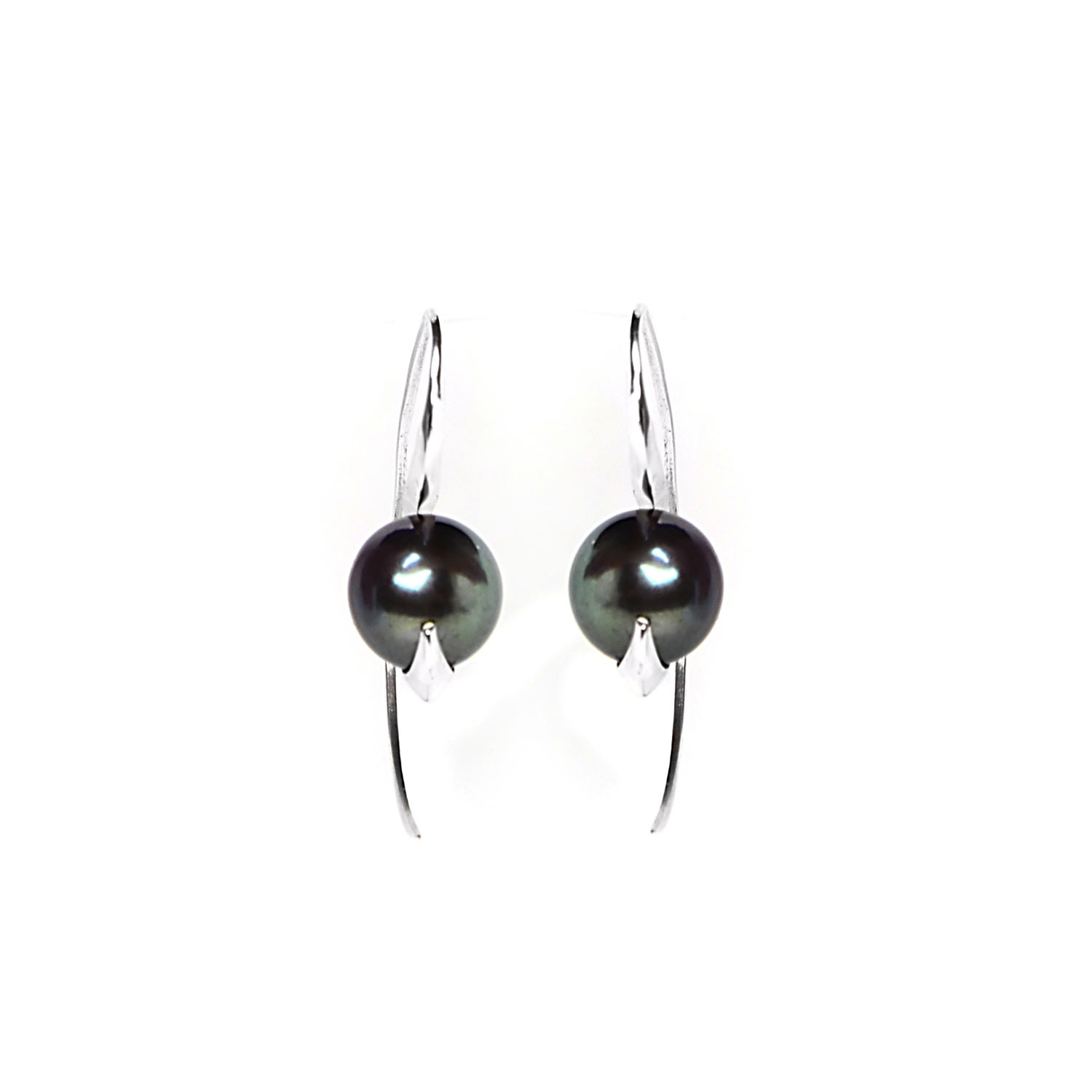 Women’s Black / Brown / Gold Cathy Pearl Earrings Lee Renee