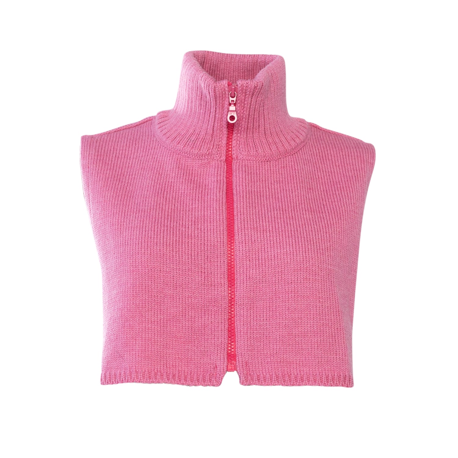 Women’s Pink / Purple Ami Merino Full-Zip Bib Pink One Size Woolish