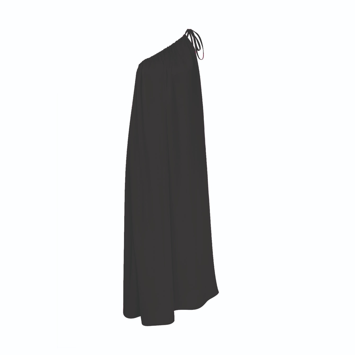 Nazli Ceren Women's Chrissy One-shoulder Maxi Dress In Black In Black