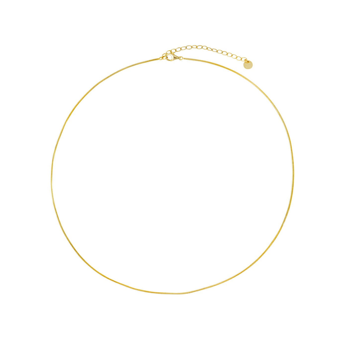 Gold Trip Women's Gold / Silver Long Flat Bar Chain Necklace In Gold In Gold