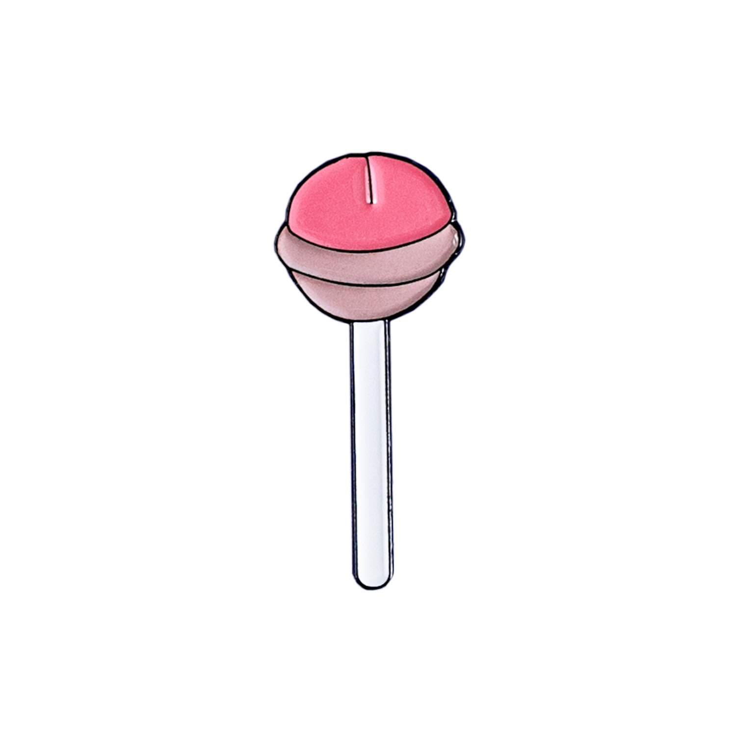Make Heads Turn Women's Pink Enamel Pin Lollipop In Pink