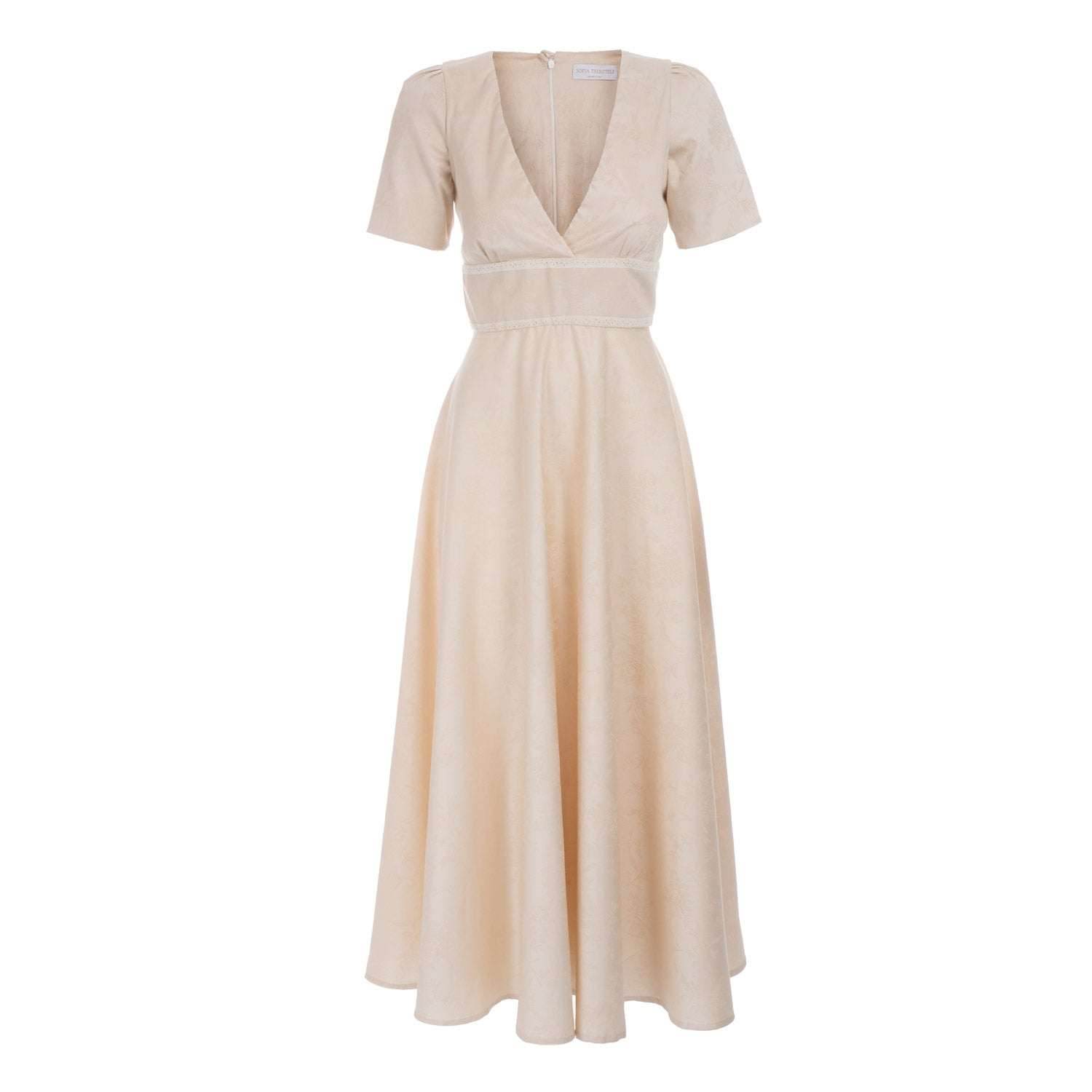 Sofia Tsereteli Women's Gold Refined Romance Gown In Neutral