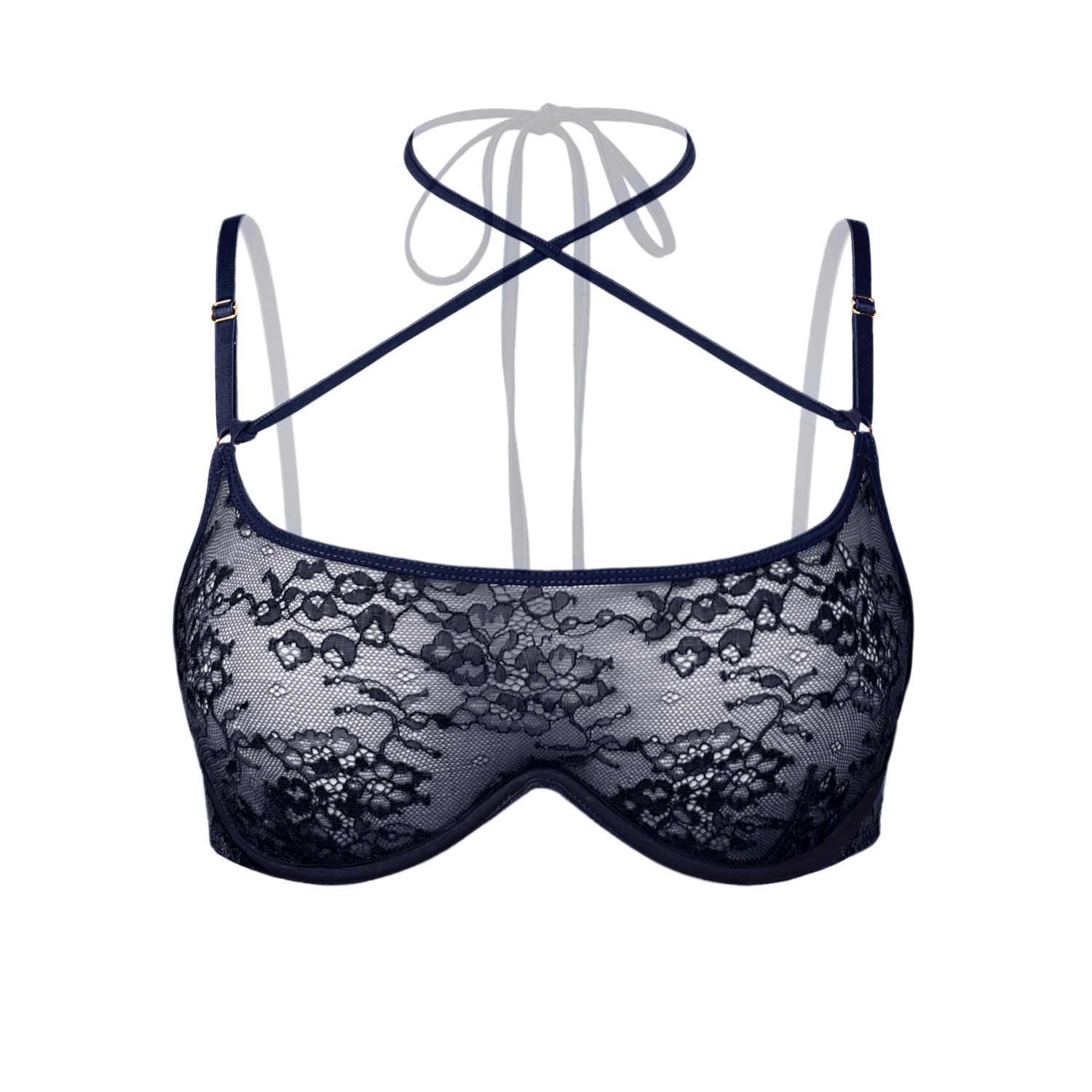 Frisson Scoop Demi Bra, Monique Morin Lingerie