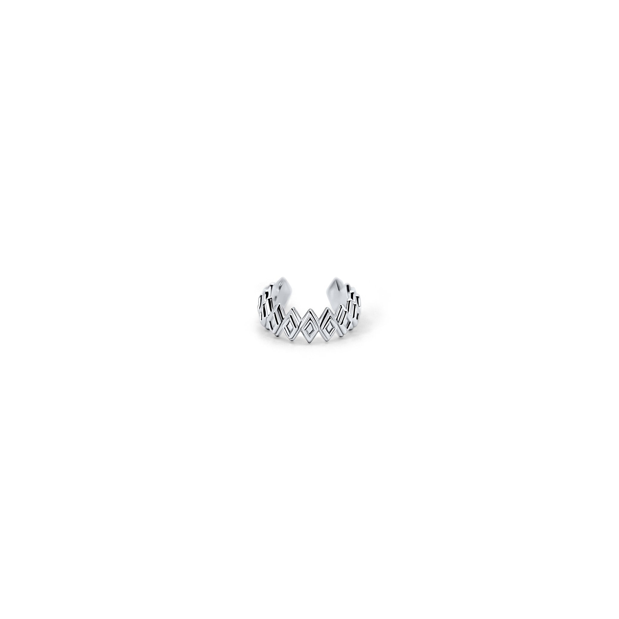 Rraine Jewelry Women's Silver Honors Ear Cuff In Silver