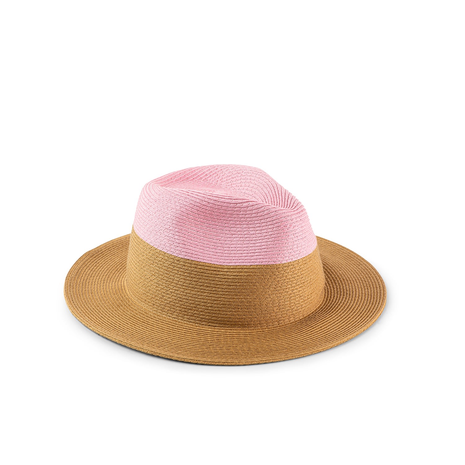 Justine Hats Women's Neutrals Japanese Paper Fedora Hat In Brown