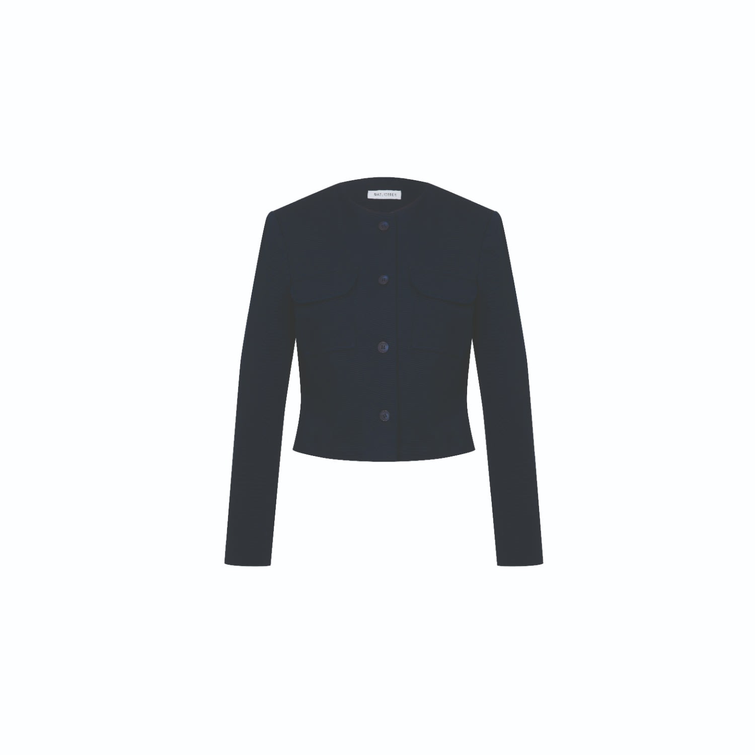 Nazli Ceren Women's Blue Irma Cotton Jacket In Deep Cobalt In Blue