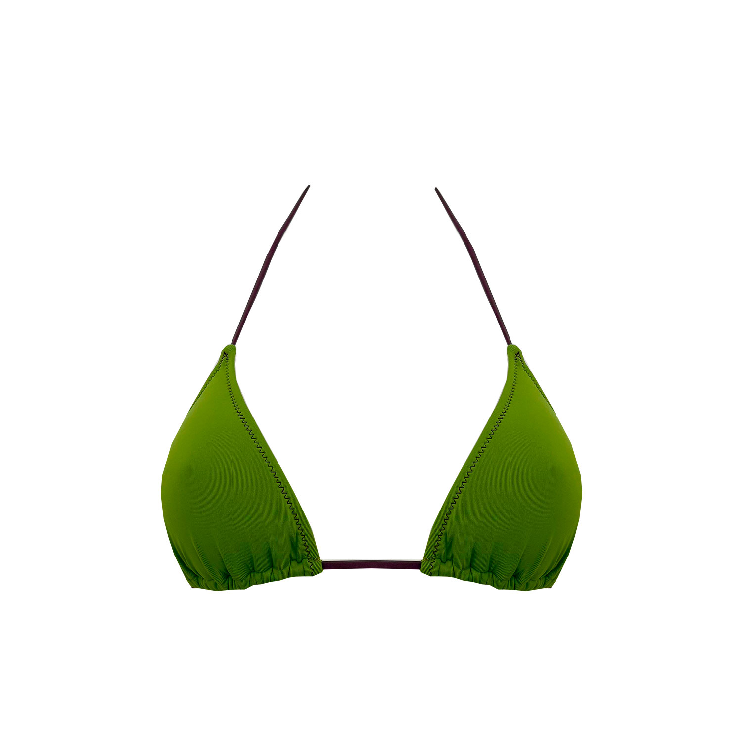 Siguelsol Women's Green Mela Triangle Top