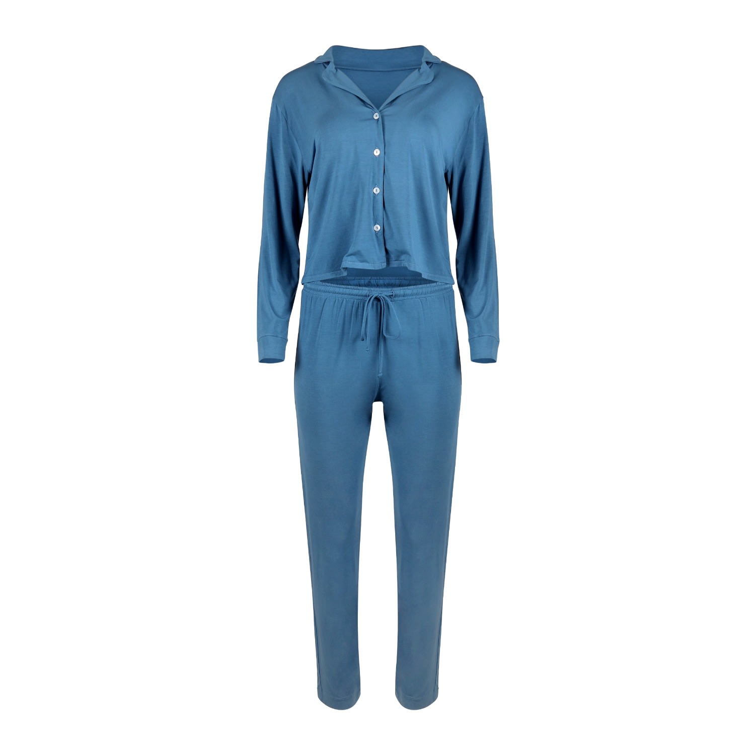 Women’s Maggie Modal Lounge Set - Blue Moon Medium Lezat