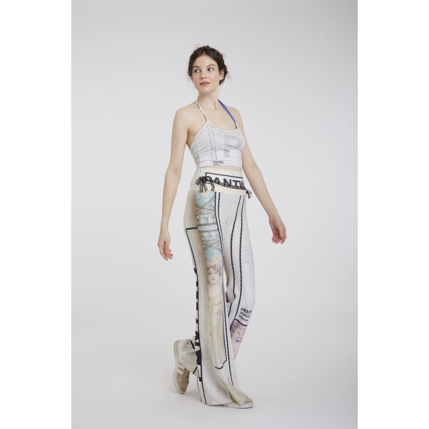 パンツ WOOALONG Signature pigment wide pants MY698 Designer fashion, Seoul-fully created | W Concept