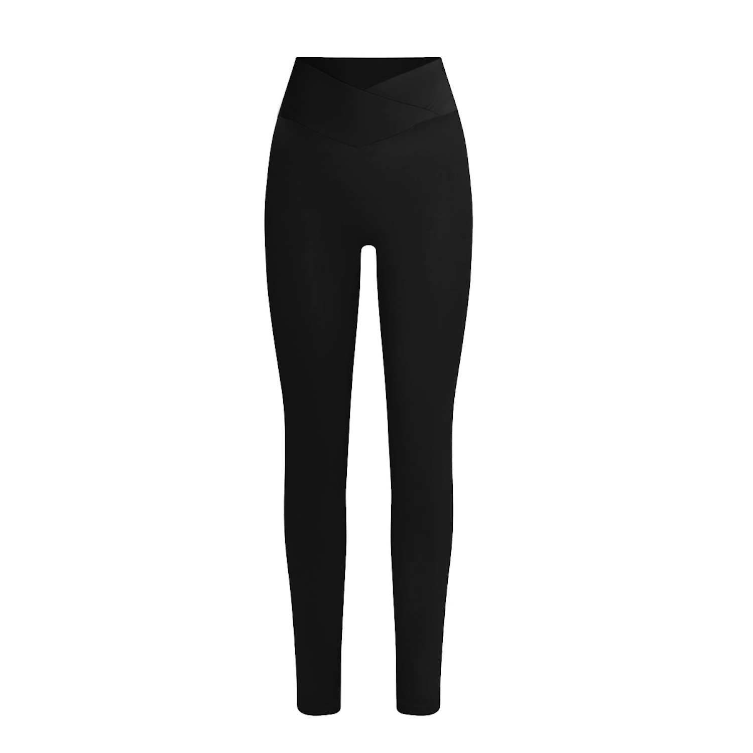 Dont Eat The Homies Women's Eco-soft Wrap Over Leggings - Black In Black