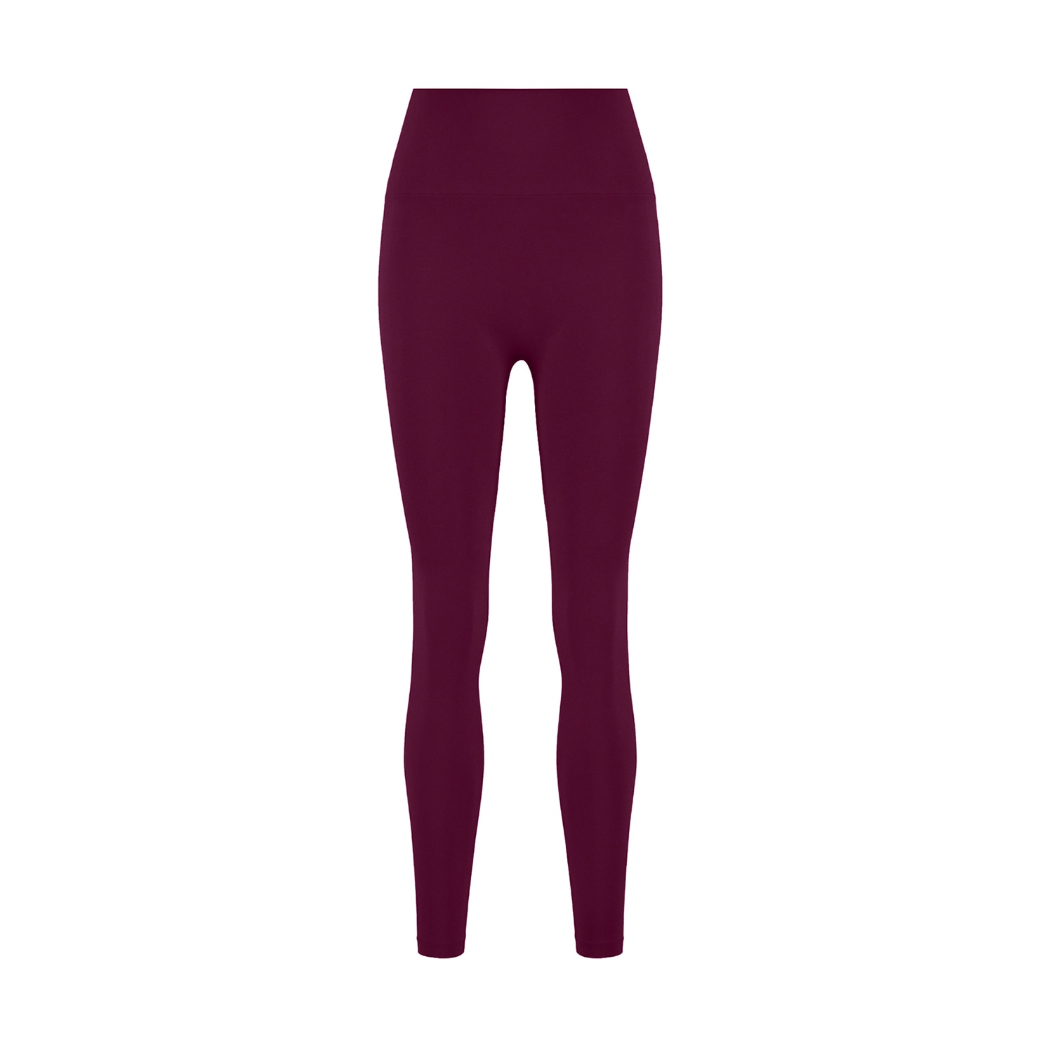 Yes Flâneuse Women's Brown Bethany Signature High Rise Silky Soft Leggings Plum Caspia In Brown