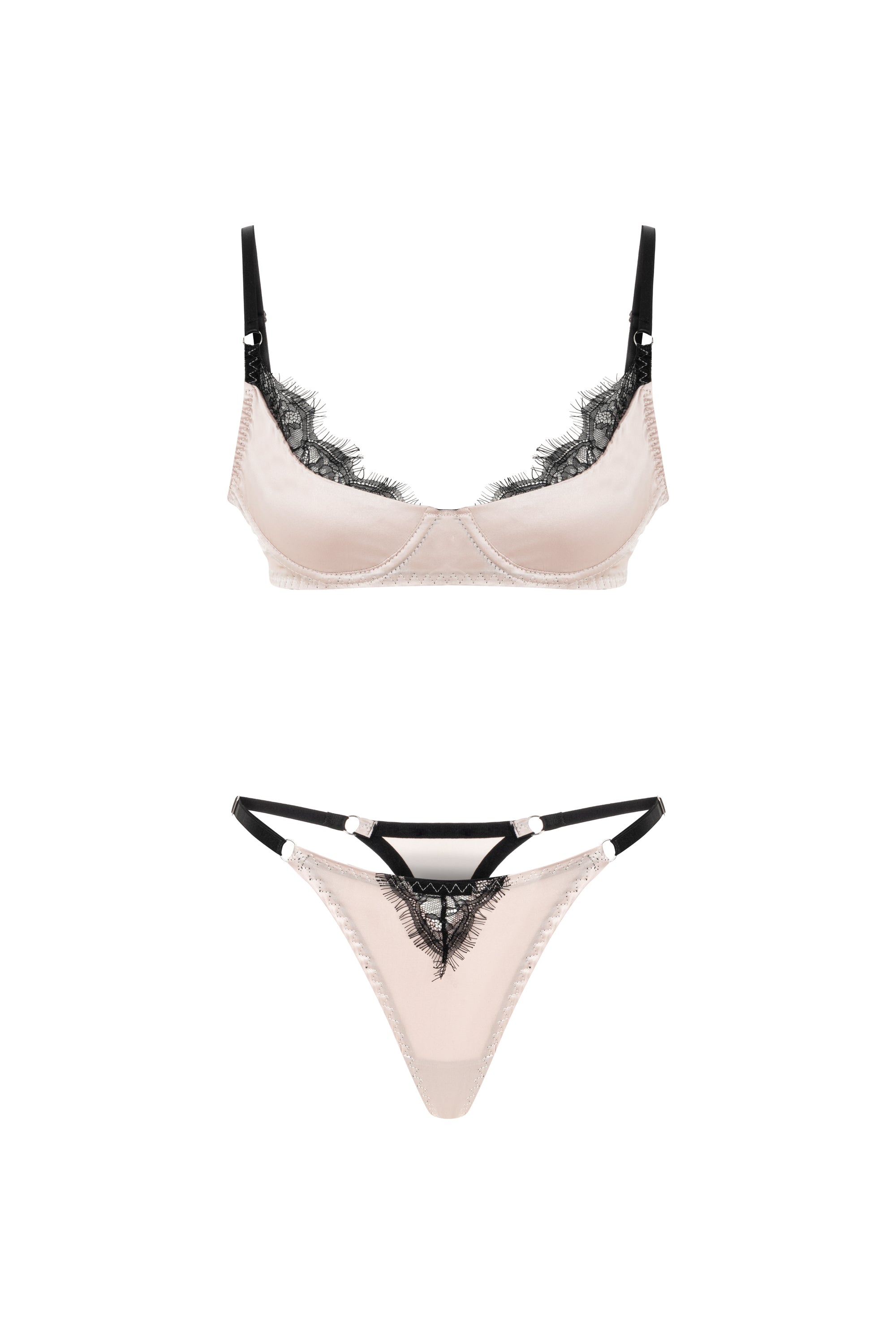 Mers Silk Women's Pink / Purple Eos Pure Set In Pink/purple