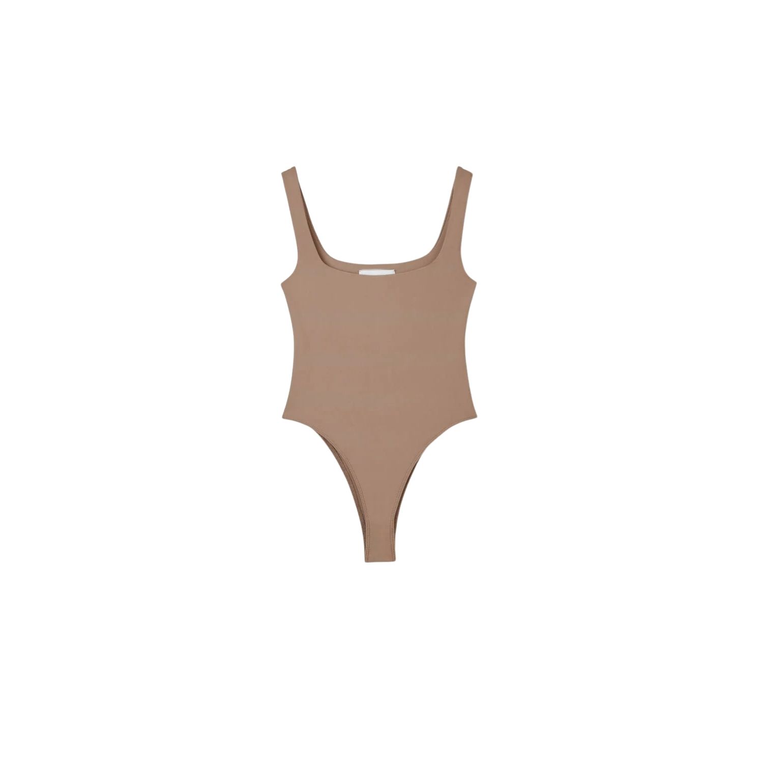 Dal The Label Women's Brown Essential Bodysuit Taupe In Brown