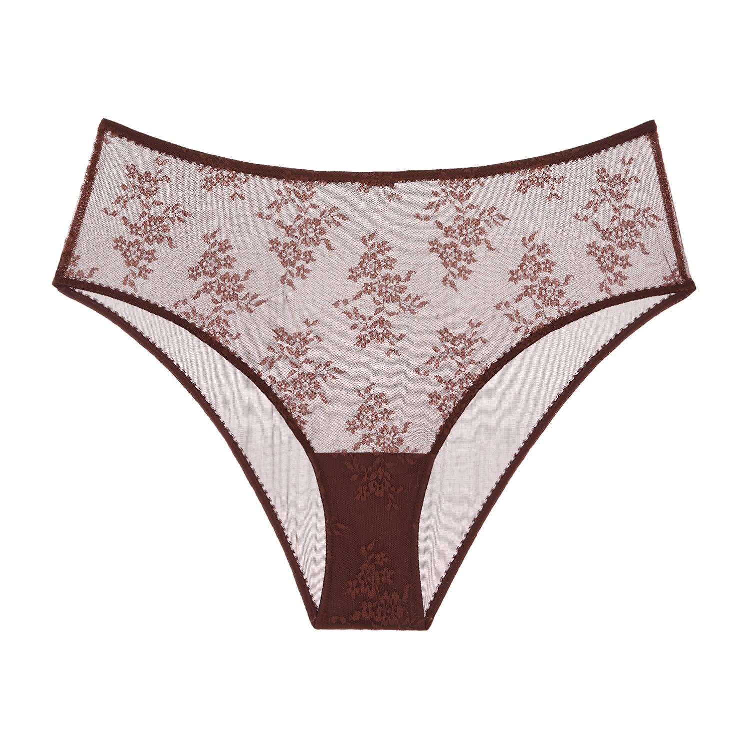 Journelle Women's Brown Romy High Waist Brief Marron In Brown